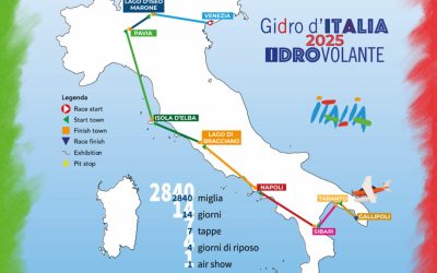 In volo sull’Italia: arriva il “Gidro d’Italia 2025”