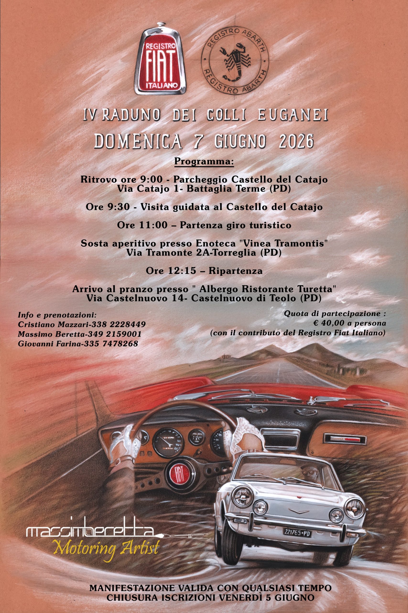 Raduno colli euganei 2026