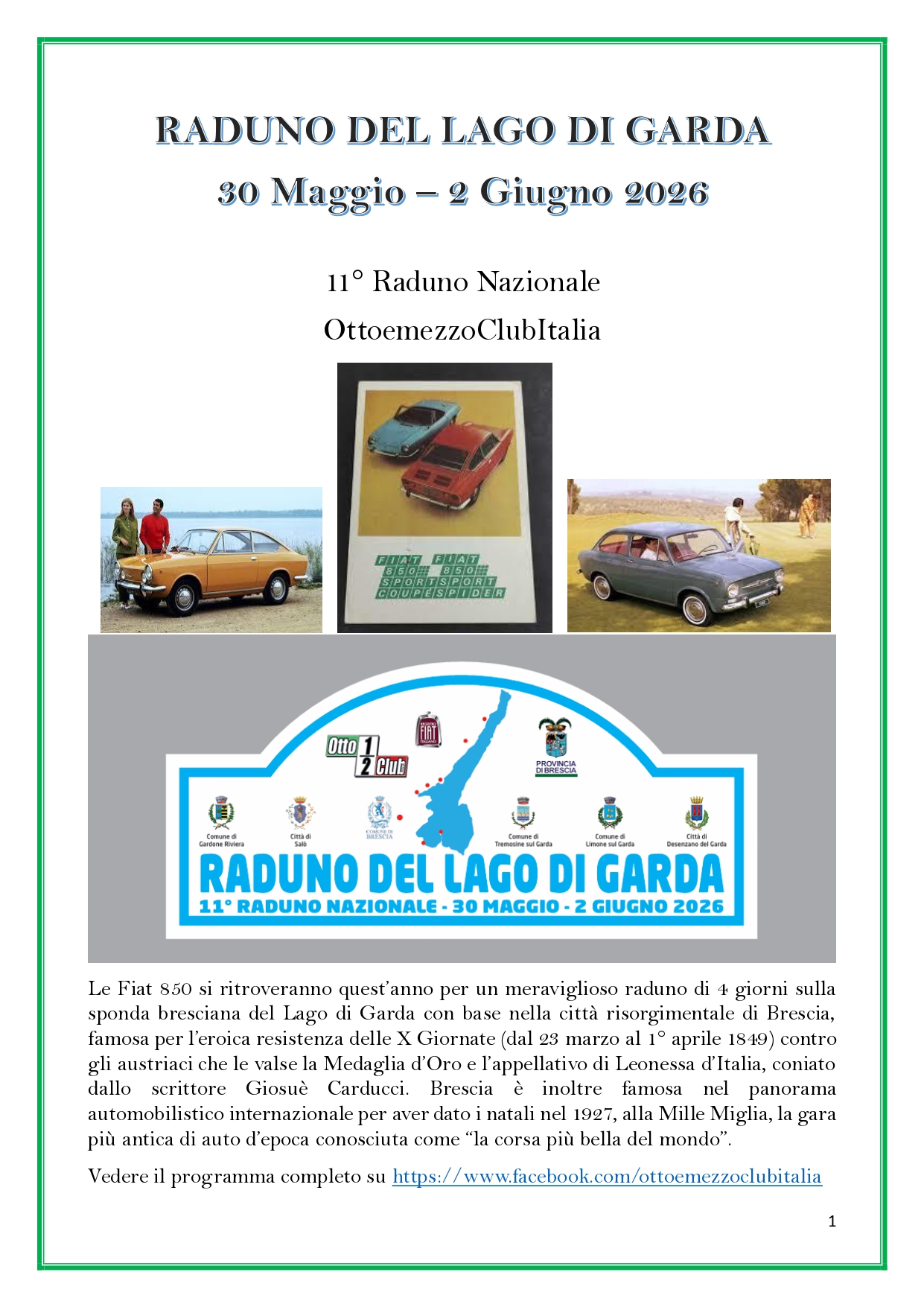 Locandina Raduno Nazionale Fiat 850 page 0001